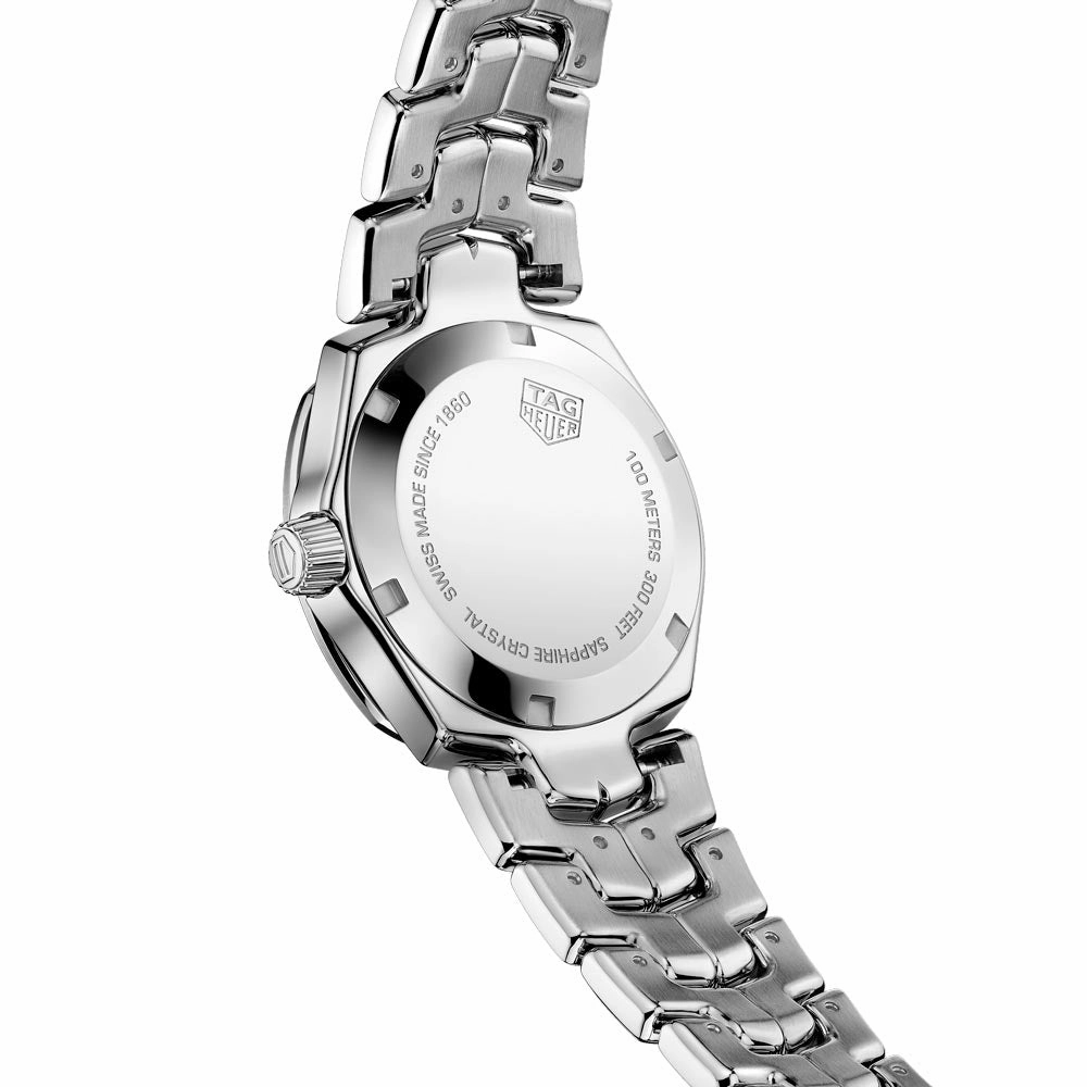 TAG Heuer Link 32mm Blue MOP Dial Ladies Quartz Watch WBC1311.BA0600