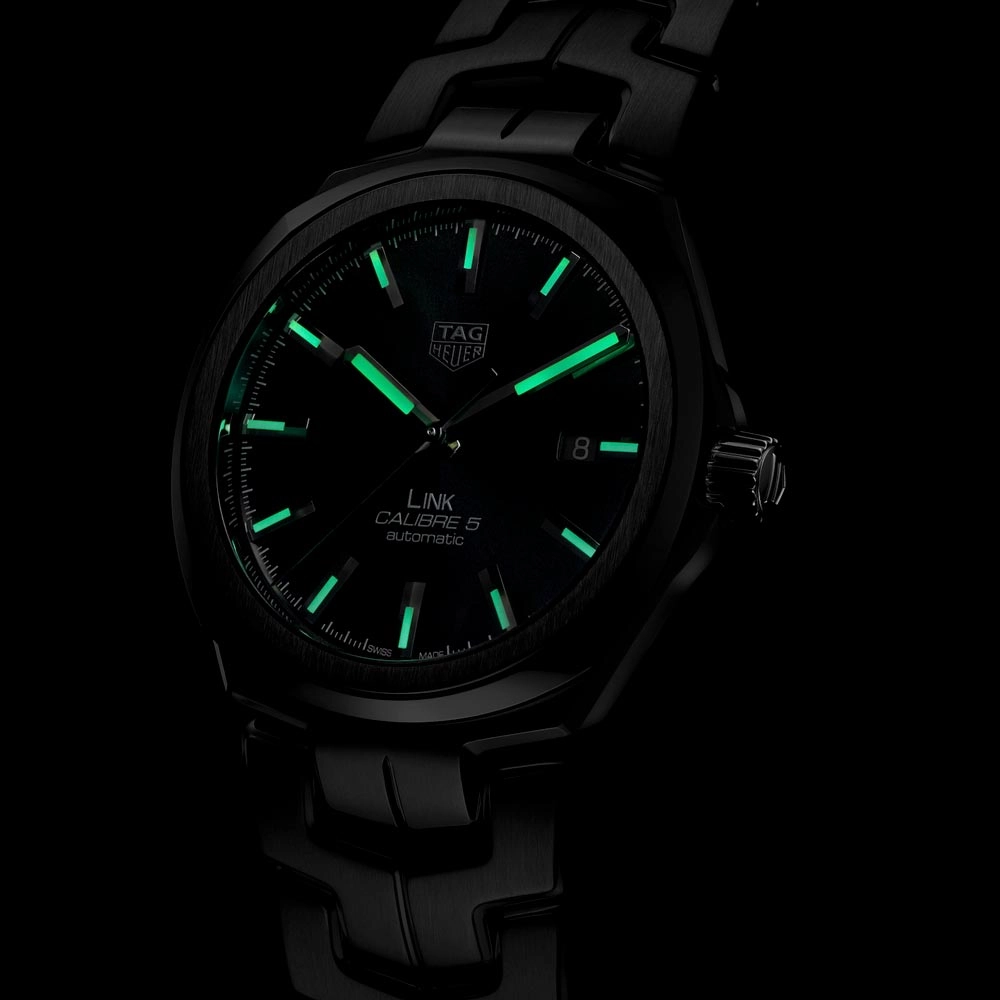 TAG Heuer Link 41mm Black Dial Automatic Gents Watch WBC2110.BA0603
