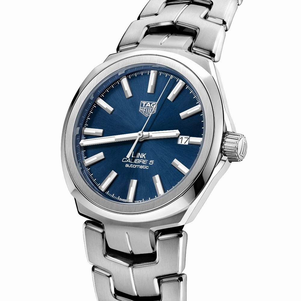 TAG Heuer Link 41mm Blue Dial Automatic Gents Watch WBC2112.BA0603