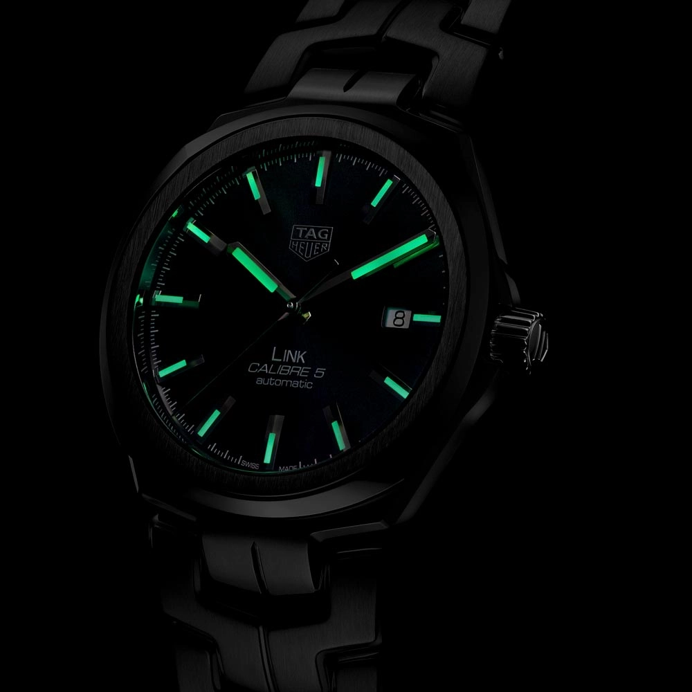 TAG Heuer Link 41mm Blue Dial Automatic Gents Watch WBC2112.BA0603