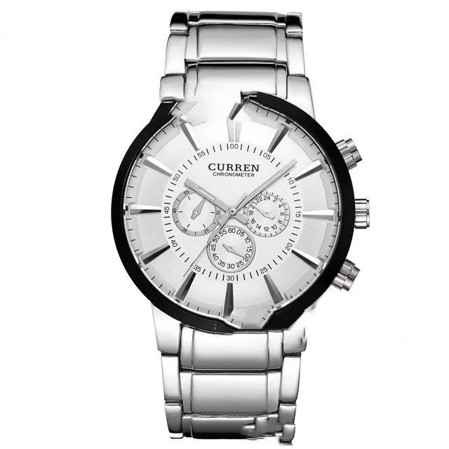 Three-eye Six-needle Temperament High-end Watch 