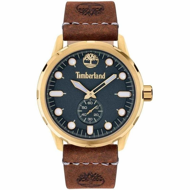 Timberland Adirondack Brown Leather Strap Watch