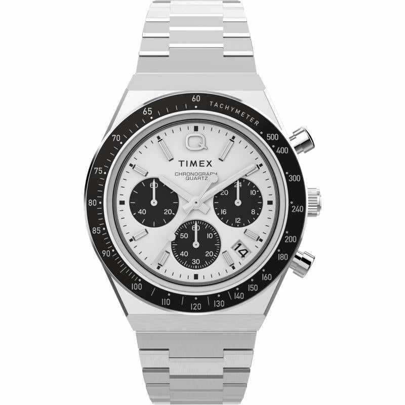 TIMEX Chronograph 40mm Stainless Steel Bracelet Watch