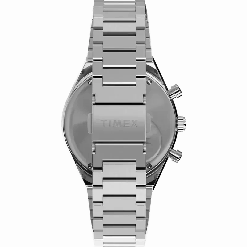 TIMEX Chronograph 40mm Stainless Steel Bracelet Watch