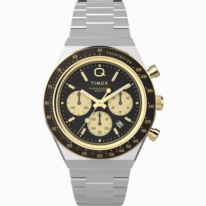 TIMEX Chronograph 40mm Stainless Steel Bracelet Watch