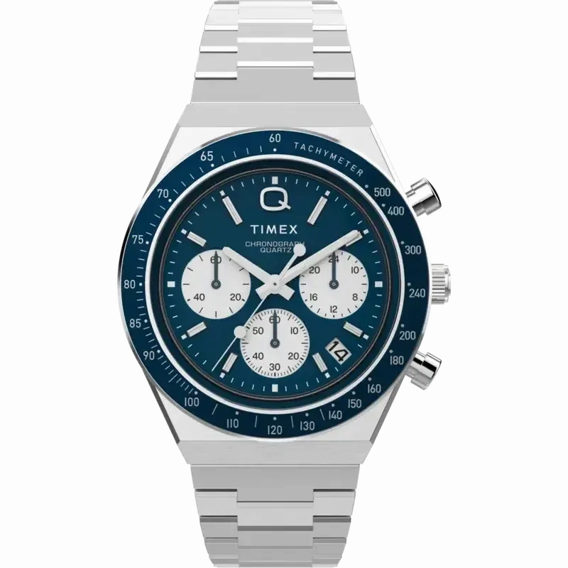 TIMEX Chronograph 40mm Stainless Steel Bracelet Watch