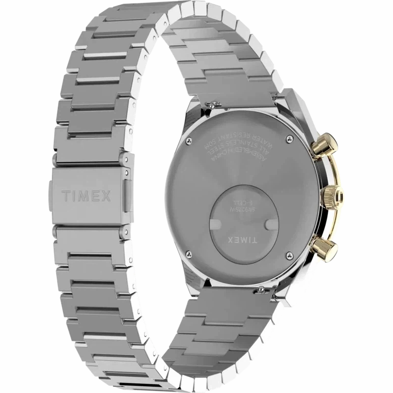 TIMEX Chronograph 40mm Stainless Steel Bracelet Watch