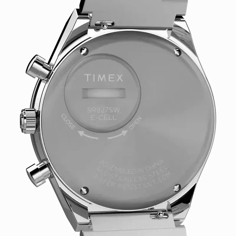 TIMEX Chronograph 40mm Stainless Steel Bracelet Watch