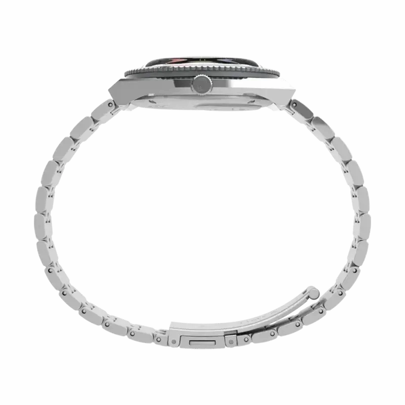 TIMEX GMT 38mm Stainless Steel Bracelet Watch