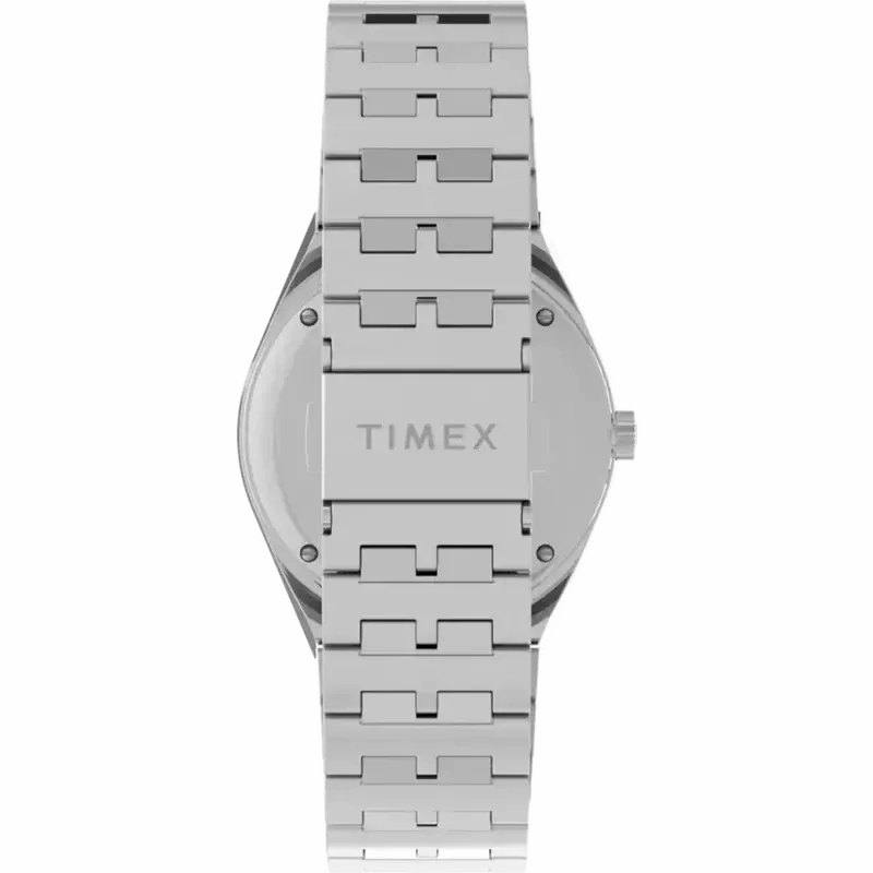 TIMEX GMT 38mm Stainless Steel Bracelet Watch
