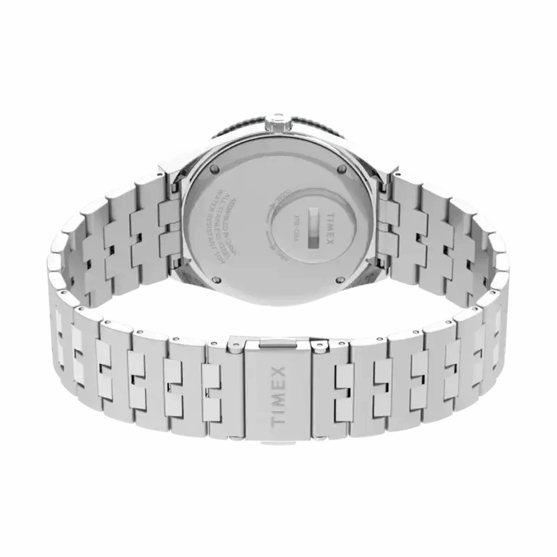 TIMEX GMT 38mm Stainless Steel Bracelet Watch