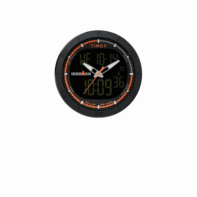 TIMEX IRONMAN Adrenaline Ana-digi 46mm PU Strap Watch
