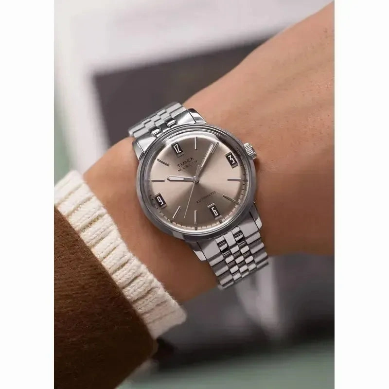 TIMEX Marlin Automatic 40mm Stainless Steel Bracelet Watch