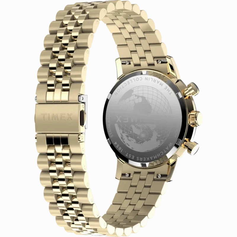 Timex Marlin Chronograph Tachymeter 40mm Stainless Steel Bracelet Watch
