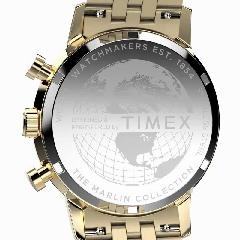 Timex Marlin Chronograph Tachymeter 40mm Stainless Steel Bracelet Watch
