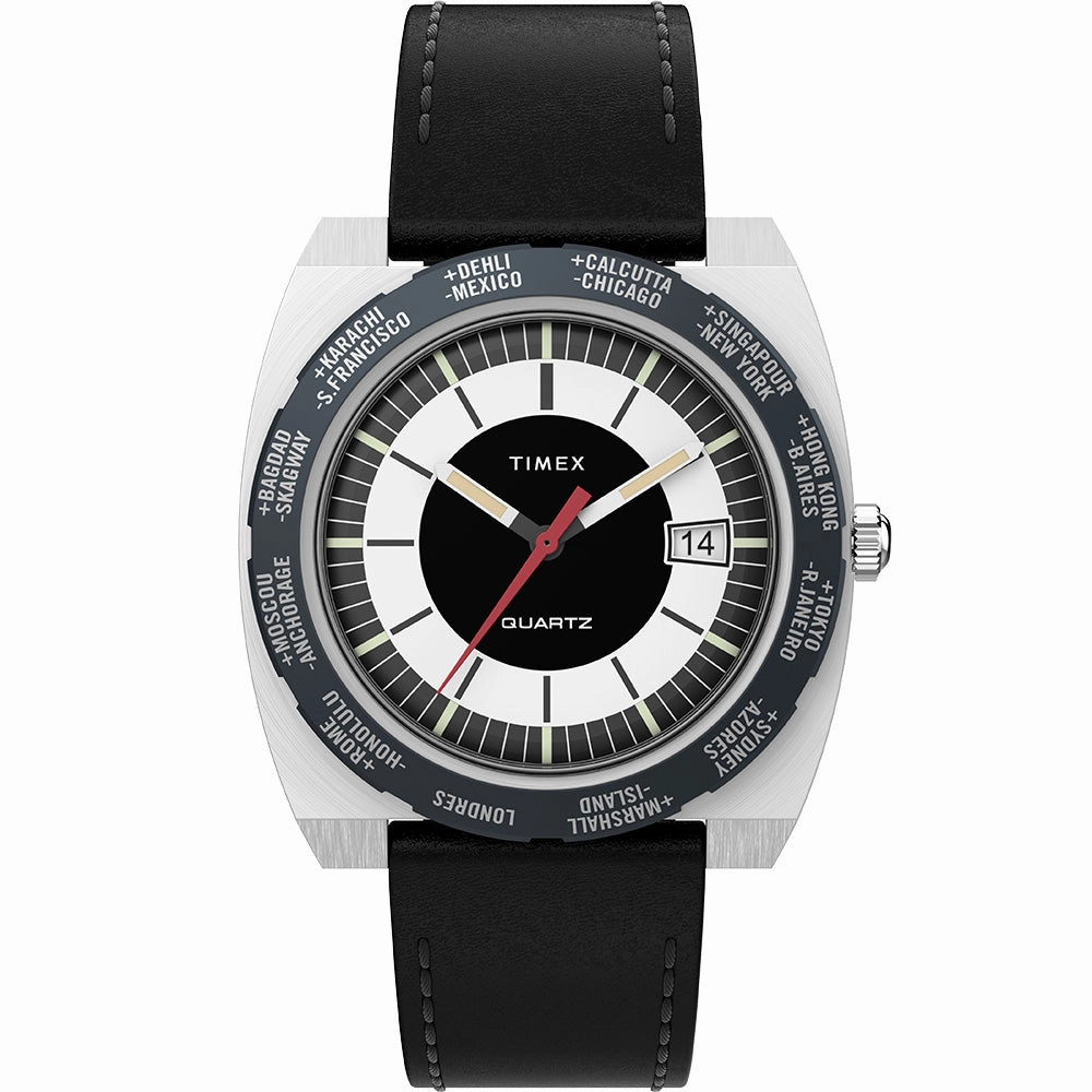 Timex TW2V69500 World Time 1972 Reissue 
