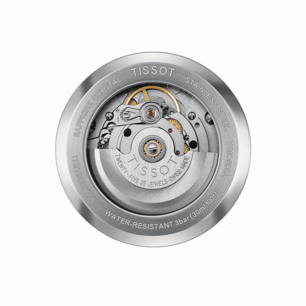 Tissot Automatics III 39.7mm Silver Dial Day & Date Automatic Gents Watch T0654301103100