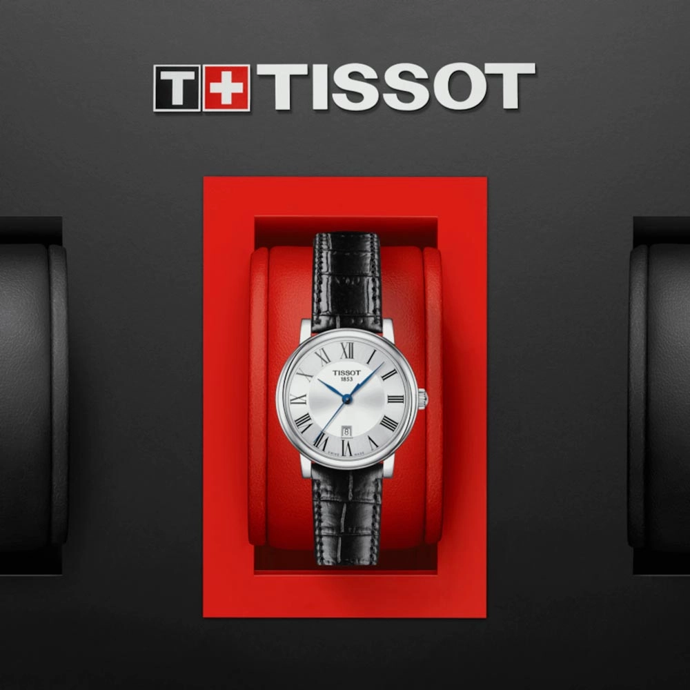 Tissot Carson Premium Lady 30mm Silver Dial Quartz Watch T1222101603300