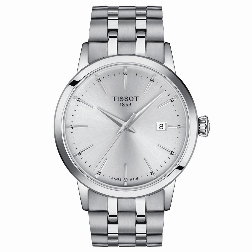 Tissot Classic Dream 42mm Silver Dial Gents Quartz Watch T1294101103100