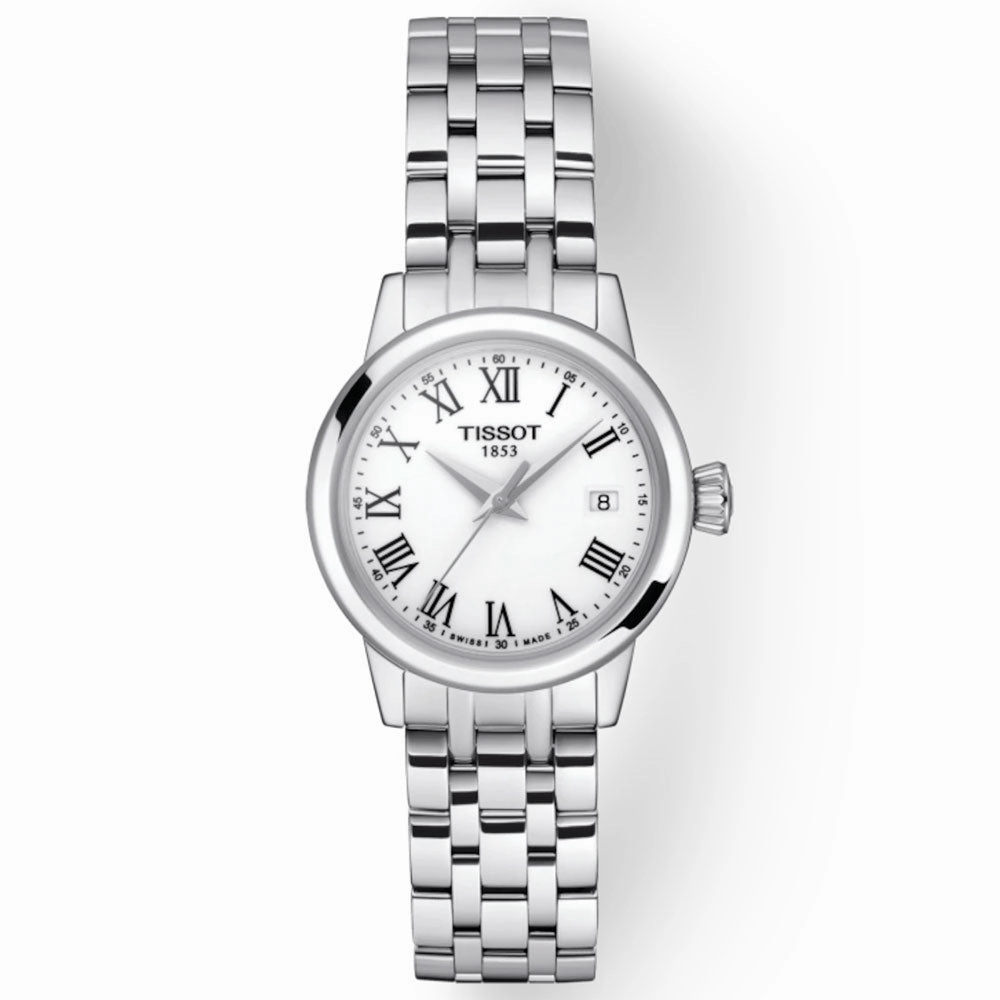 Tissot Classic Dream Lady 28mm White Dial Quartz Watch T1292101101300