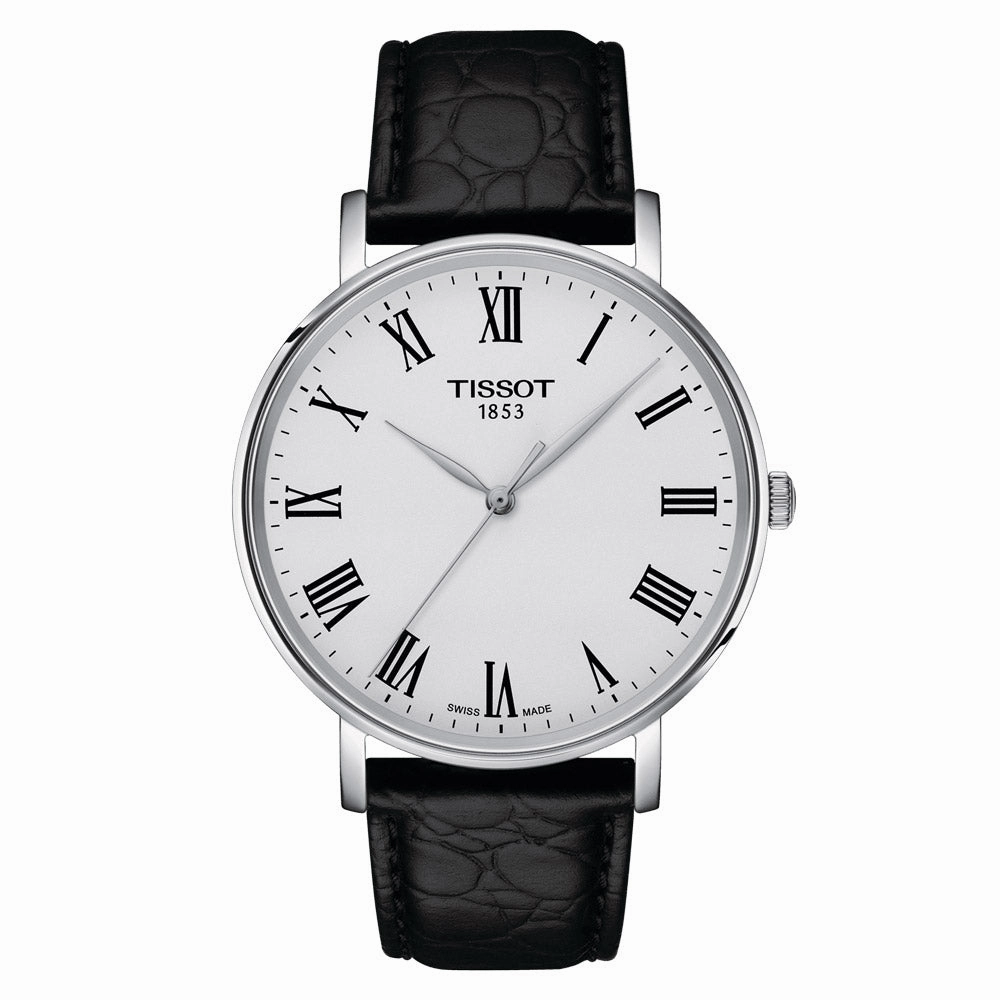 Tissot Everytime 40mm Silver Dial Quartz Gents Watch T1434101603300