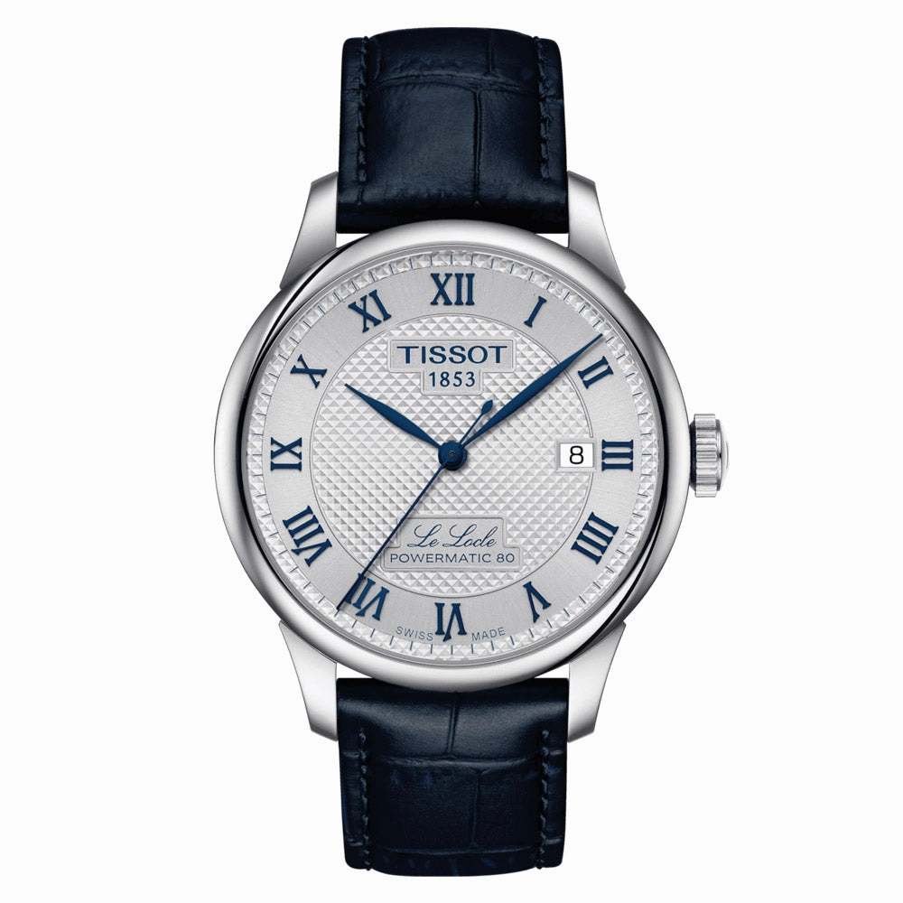 Tissot Le Locle Powermatic 80 20th Anniversary Edition 39.3mm Silver Dial Automatic Gents Watch T0064071103303