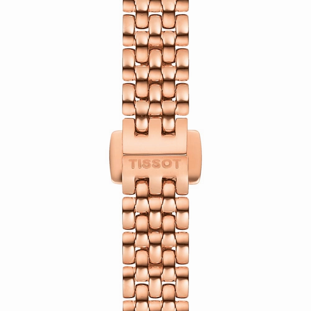 Tissot Lovely 19.5mm MOP Dial Rose Gold PVD Steel Quartz Ladies Watch T0580093311100