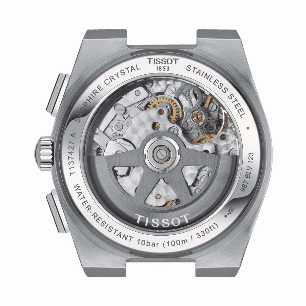 Tissot PRX 42mm Blue Dial Automatic Chronograph Gents Watch T1374271104100
