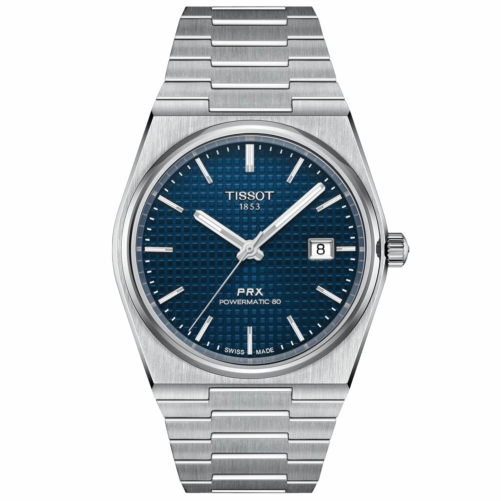 Tissot PRX Powermatic 80 Blue Dial 40mm Automatic Gents Watch T1374071104100