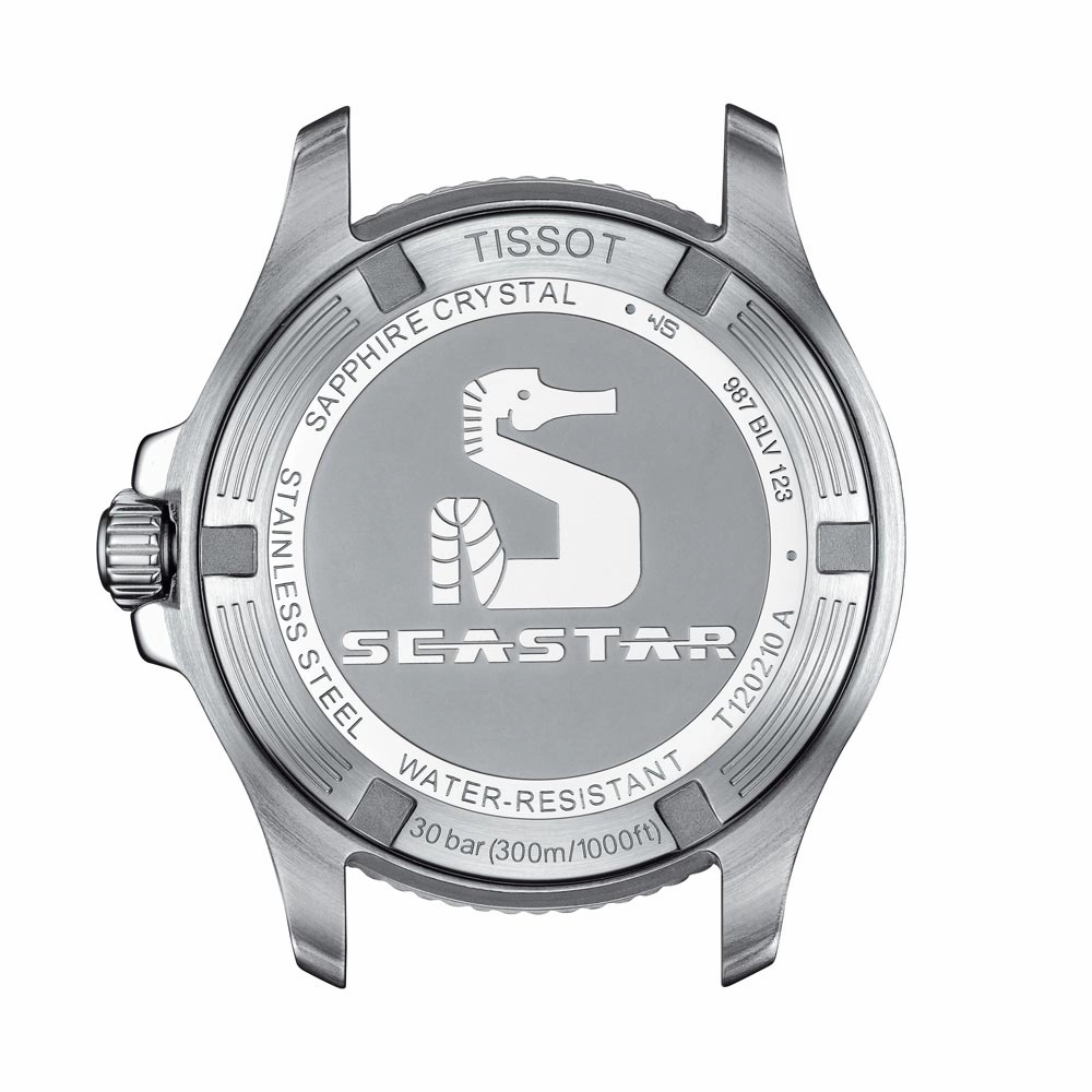 Tissot Seastar 1000 Black Dial 36mm Quartz Watch T1202101105100