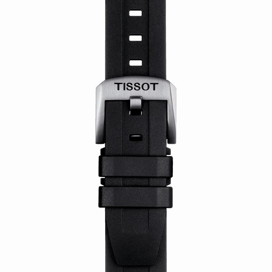 Tissot Seastar 1000 Black Dial 40mm Gold PVD Steel Quartz Watch T1204102705100