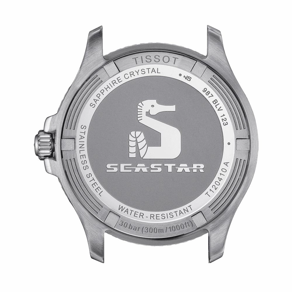 Tissot Seastar 1000 Blue Dial 40mm Quartz Gents Watch T1204101104100