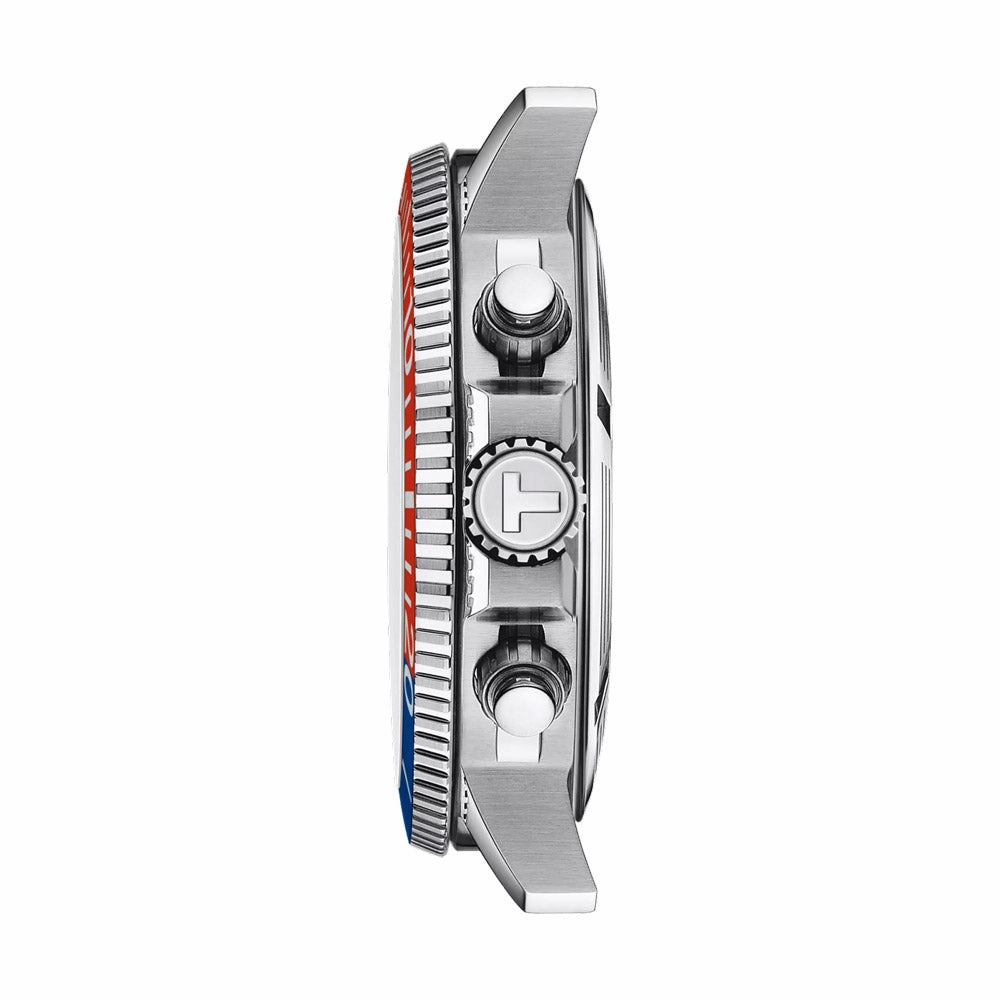 Tissot Seastar 1000 Chronograph 45.5mm Blue Dial Gents Quartz Watch T1204171104103