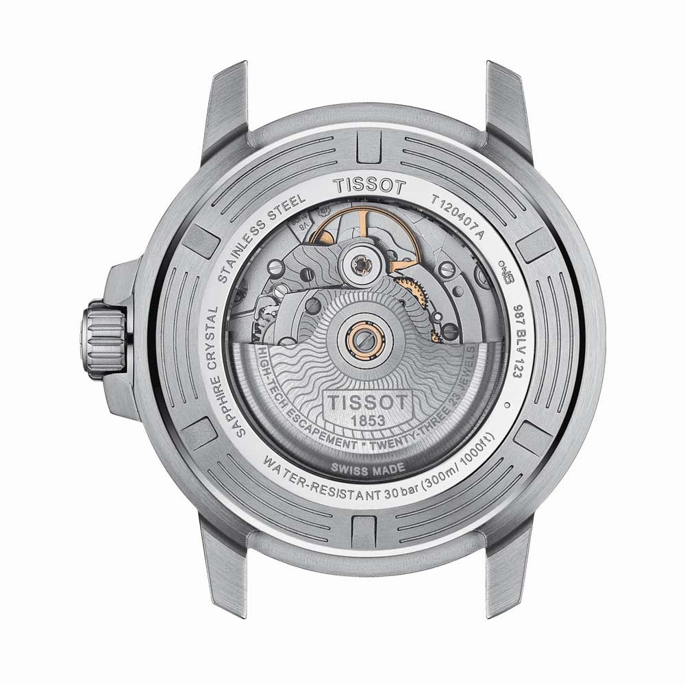 Tissot Seastar 1000 Powermatic 80 Grey Dial 43mm Automatic Gents Watch T1204071108101