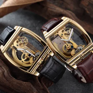 Trendy Fashion Single Bridge Men's Watch 