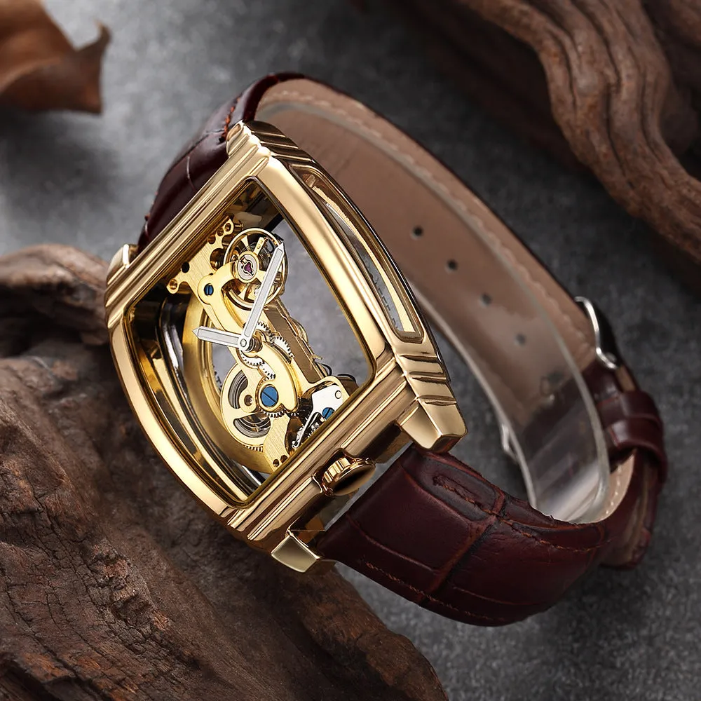 Trendy Fashion Single Bridge Men's Watch