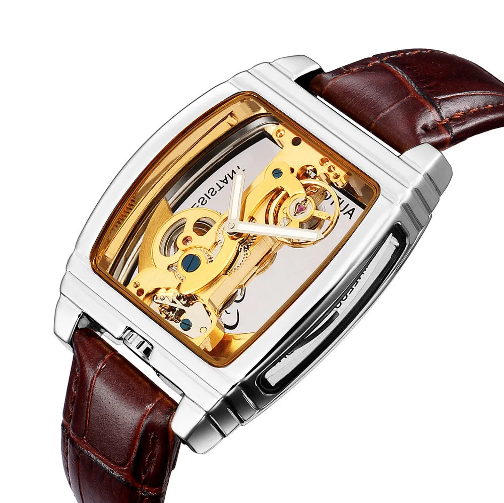 Trendy Fashion Single Bridge Men's Watch
