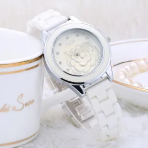 Trendy Fashion Waterproof Ladies Ceramic Watch 