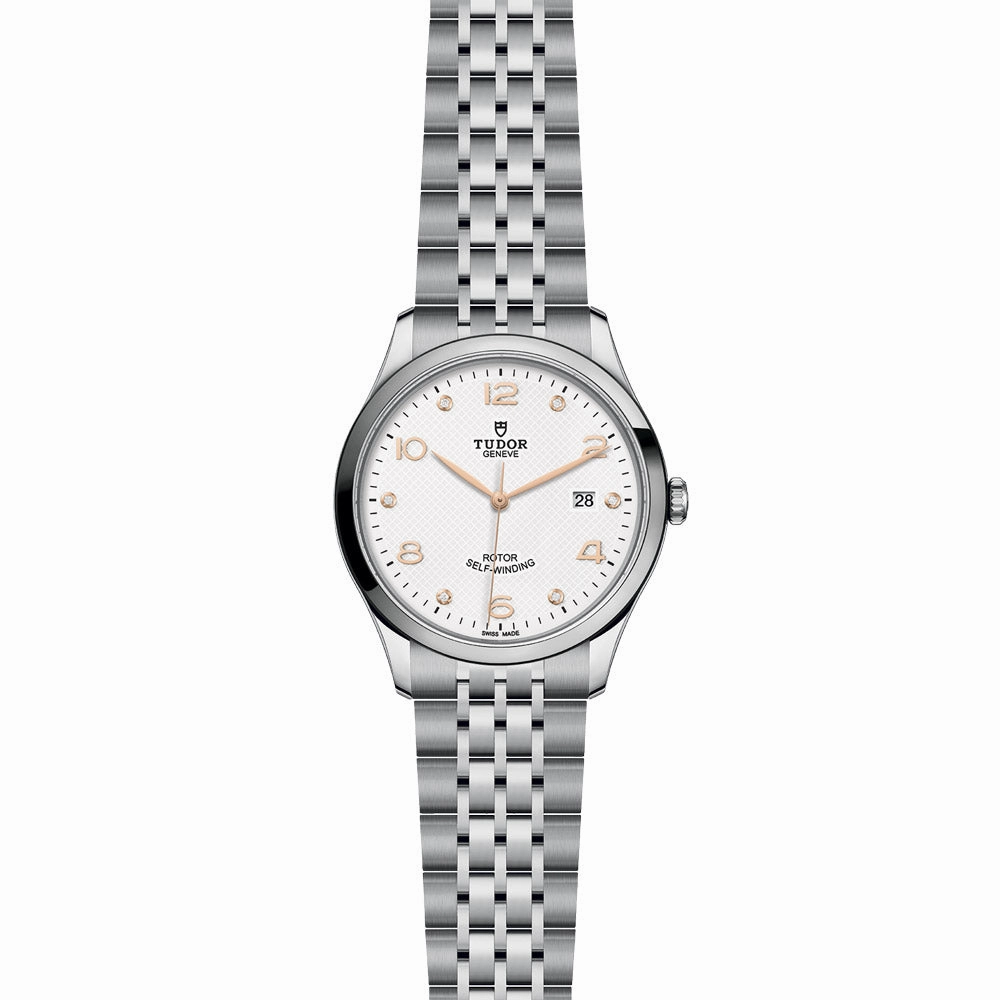 TUDOR 1926 41mm White Diamond Set Dial Gents Watch M91650-0013