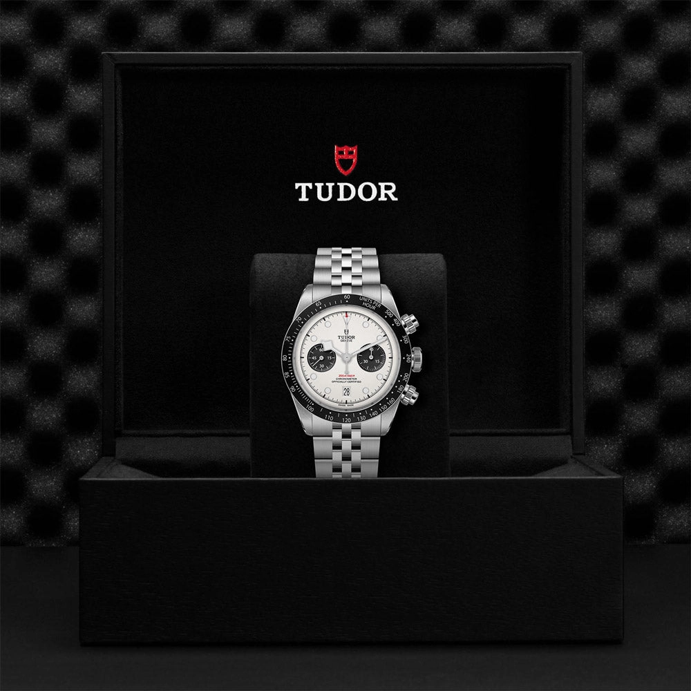 TUDOR Black Bay Chrono 41mm Opaline Dial Gents Watch M79360N-0014
