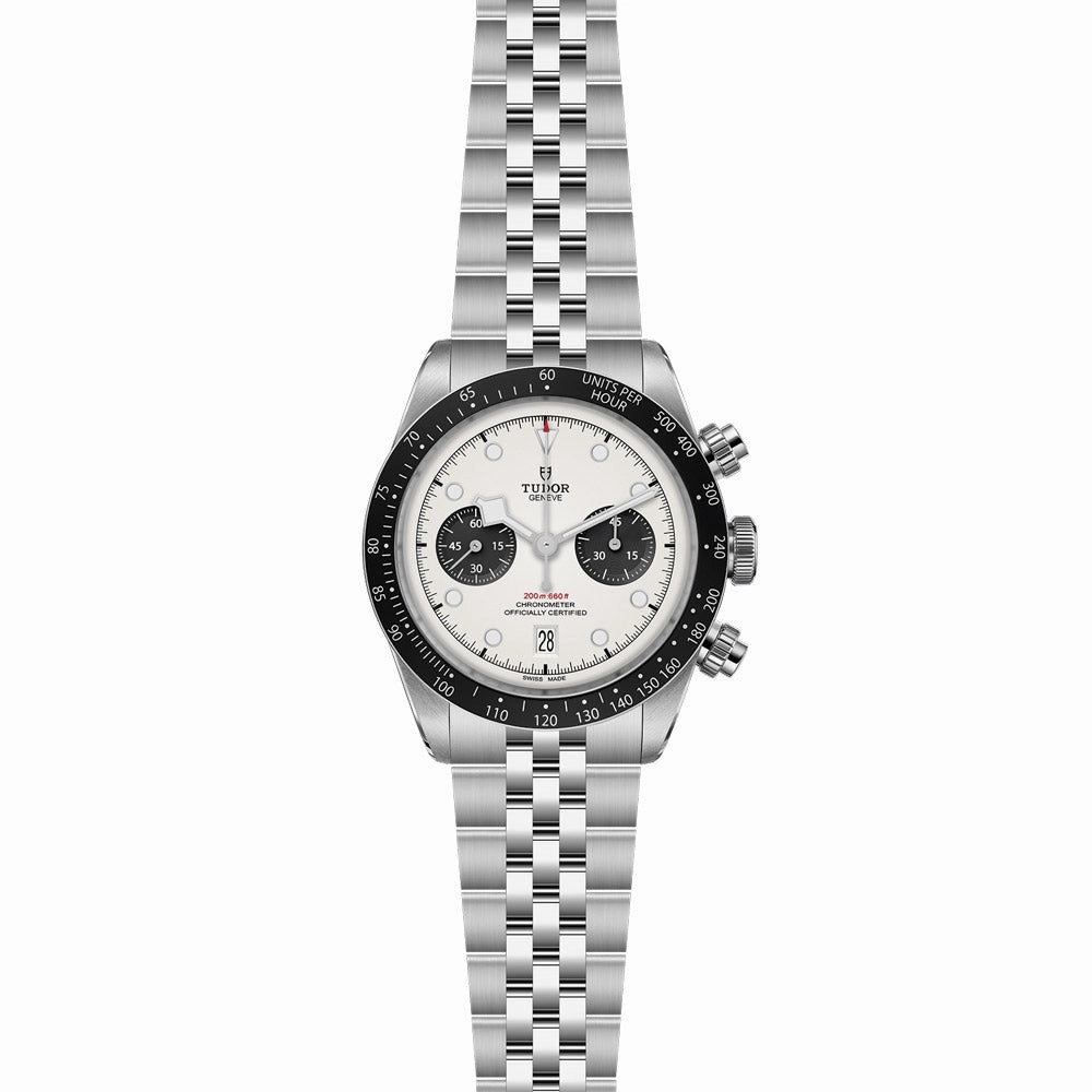TUDOR Black Bay Chrono 41mm Opaline Dial Gents Watch M79360N-0014