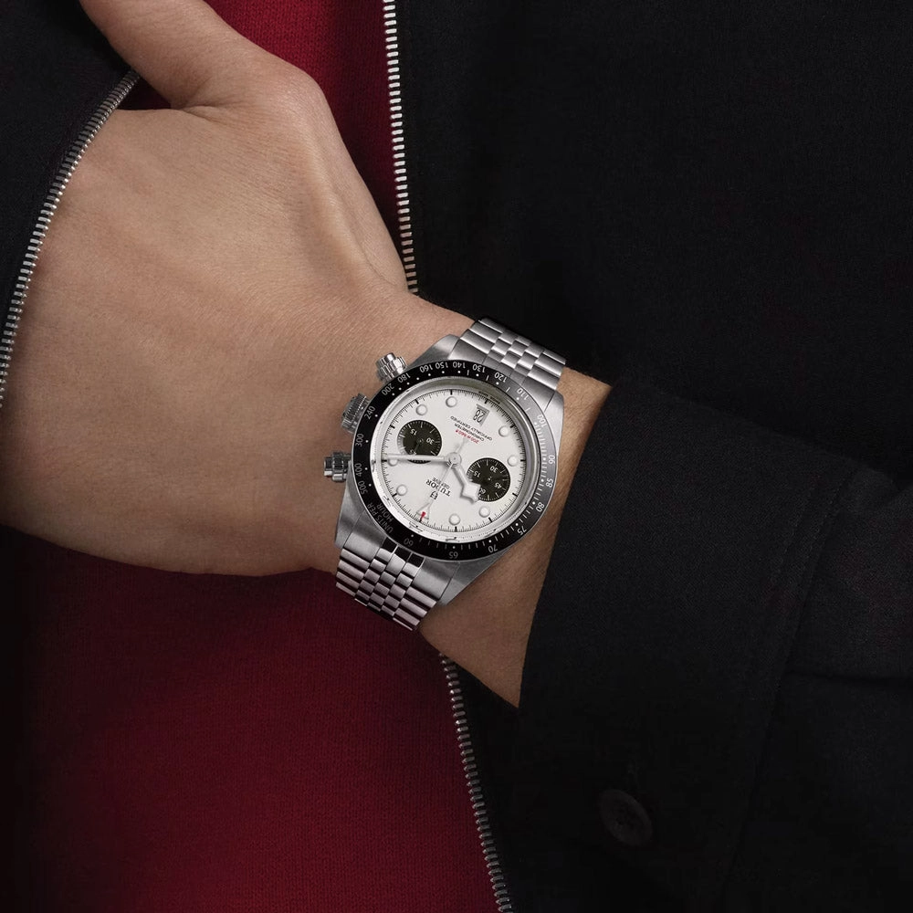 TUDOR Black Bay Chrono 41mm Opaline Dial Gents Watch M79360N-0014
