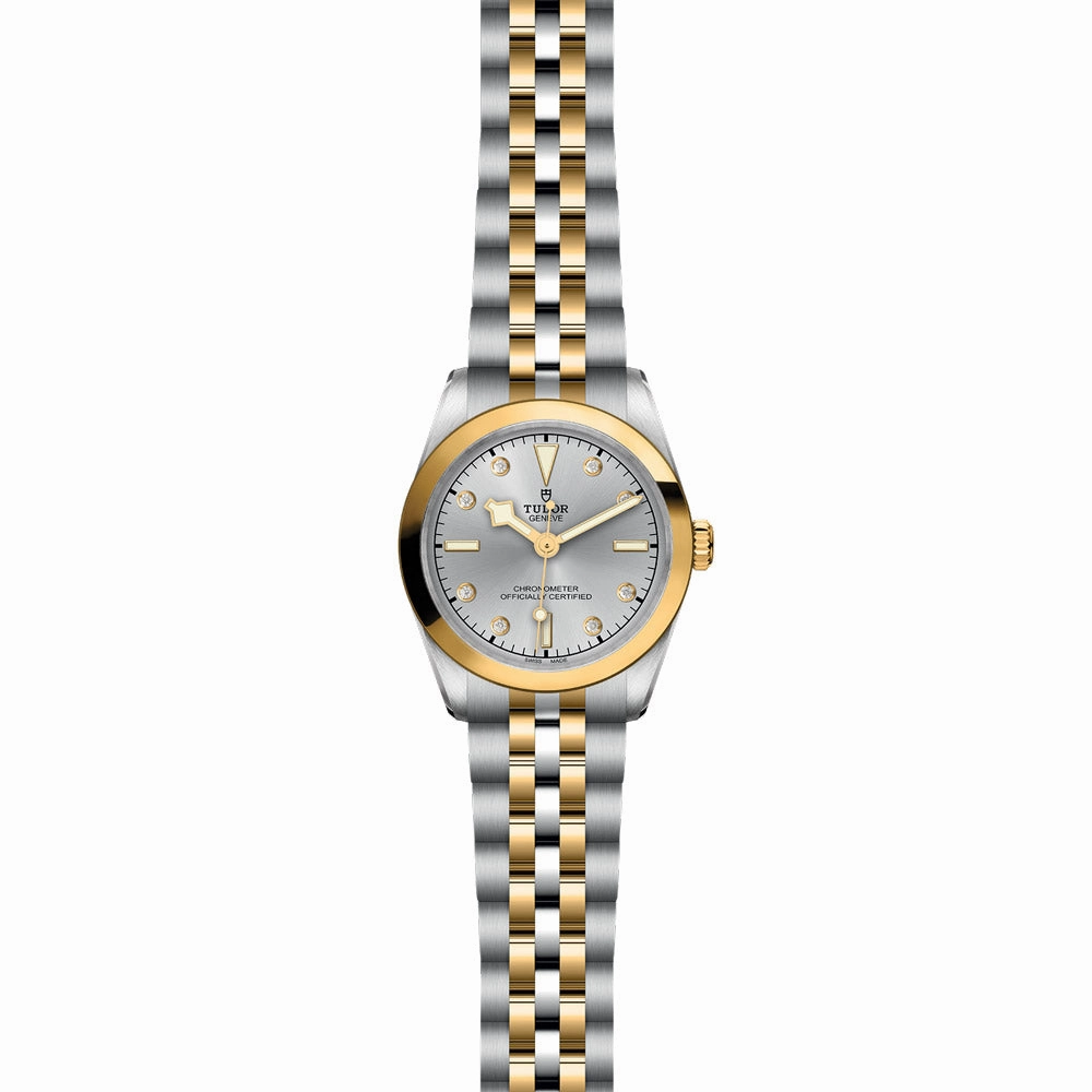TUDOR Black Bay One 31 S&G Silver Dial Steel & Gold Watch M79603-0007