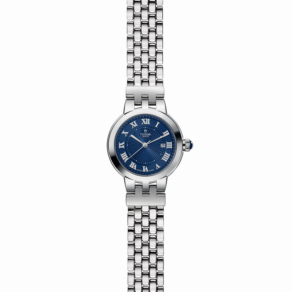 TUDOR Clair de Rose 30mm Blue Dial Ladies Watch M35500-0009