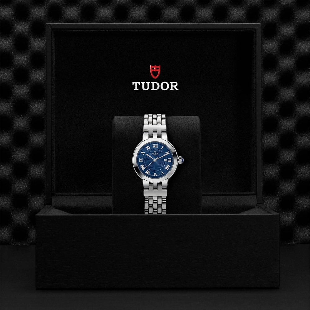 TUDOR Clair de Rose 30mm Blue Dial Ladies Watch M35500-0009