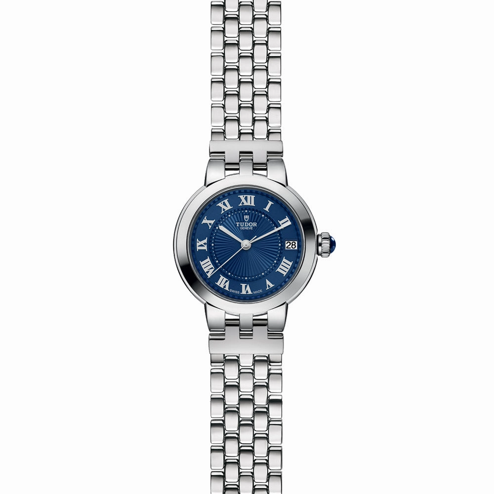 TUDOR Clair de Rose 34mm Blue Dial Ladies Watch M35800-0009