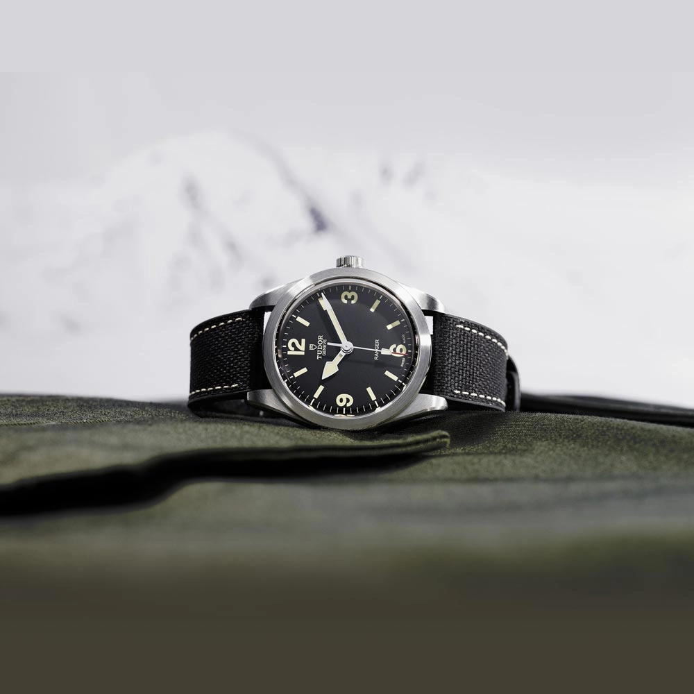 TUDOR Ranger 39mm Black Dial Watch M79950-0002