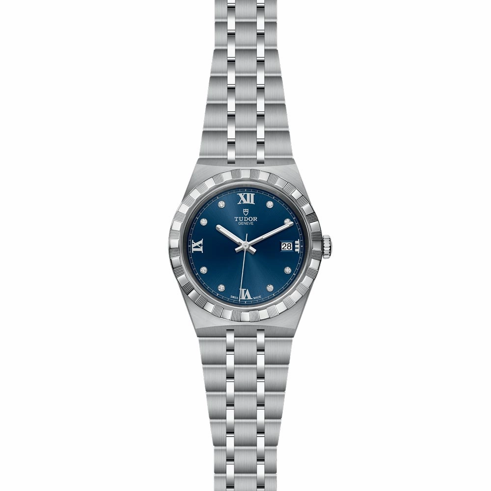 TUDOR Royal 38mm Blue Dial Watch M28500-0006