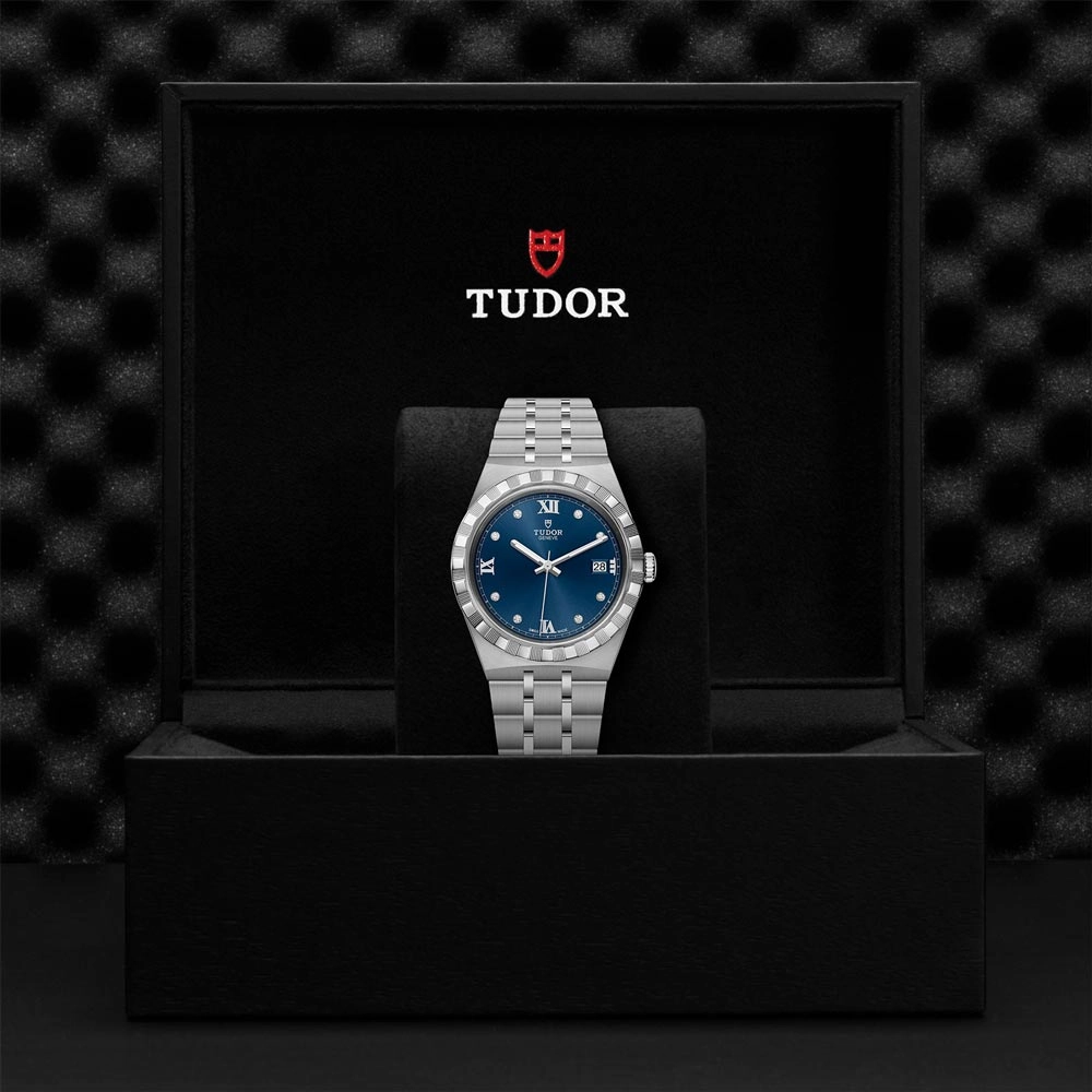 TUDOR Royal 38mm Blue Dial Watch M28500-0006
