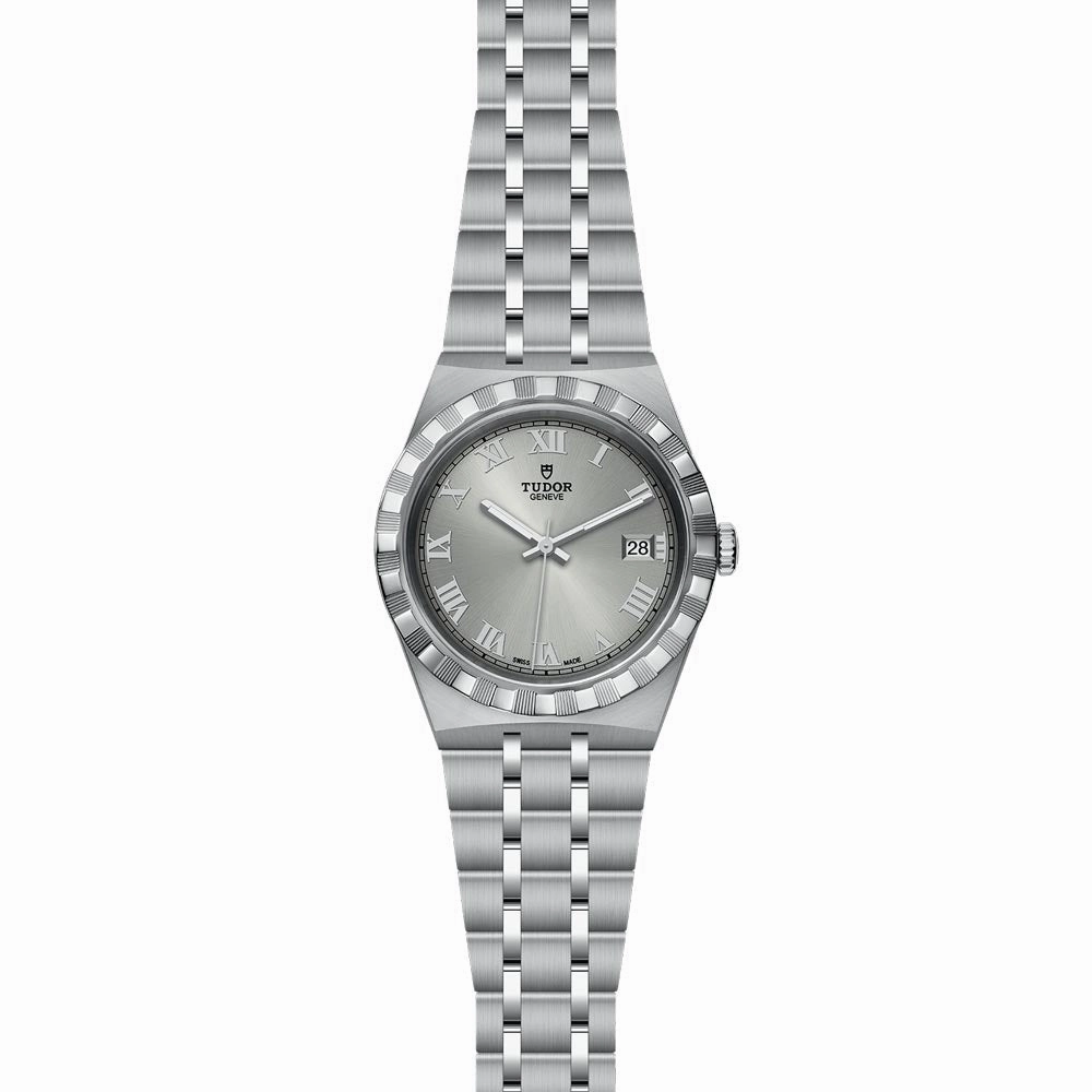TUDOR Royal 38mm Silver Dial Watch M28500-0001